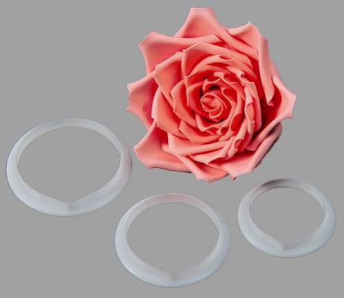 FMM Large Rose Cutter Set - Click Image to Close